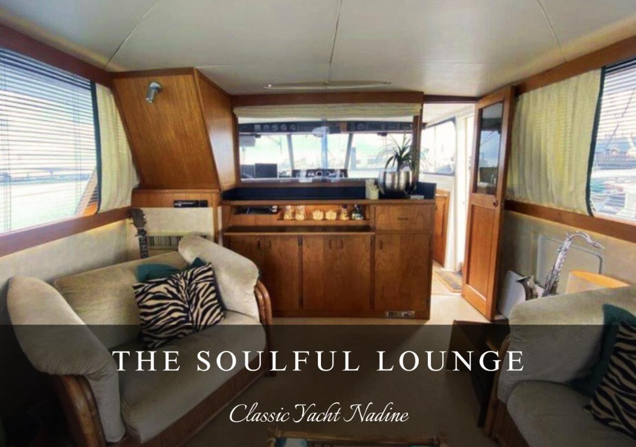 Classic Yacht Nadine In Poole Harbour, Dorset, With A Hot Tub Jacuzzi Eksteriør billede